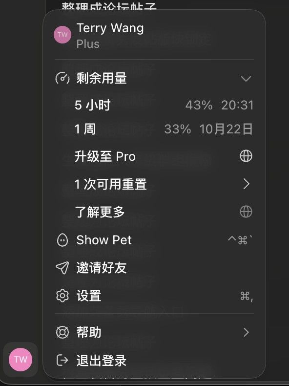 GPT Plus额度消耗