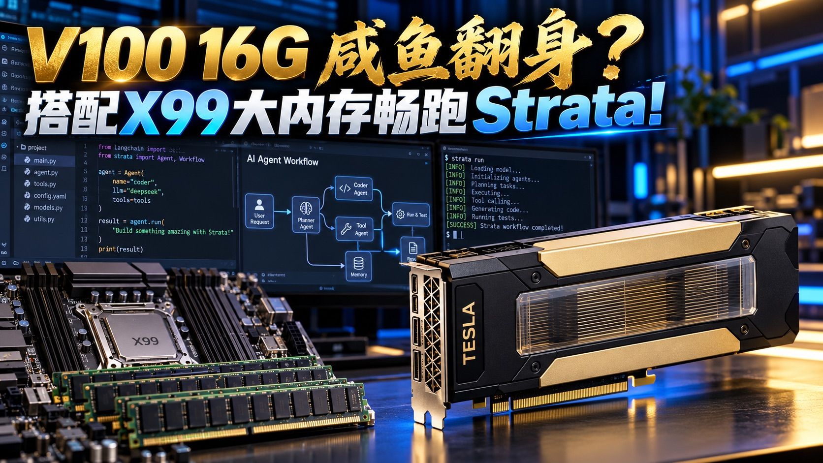 V100跑Strata咸鱼翻身.jpeg