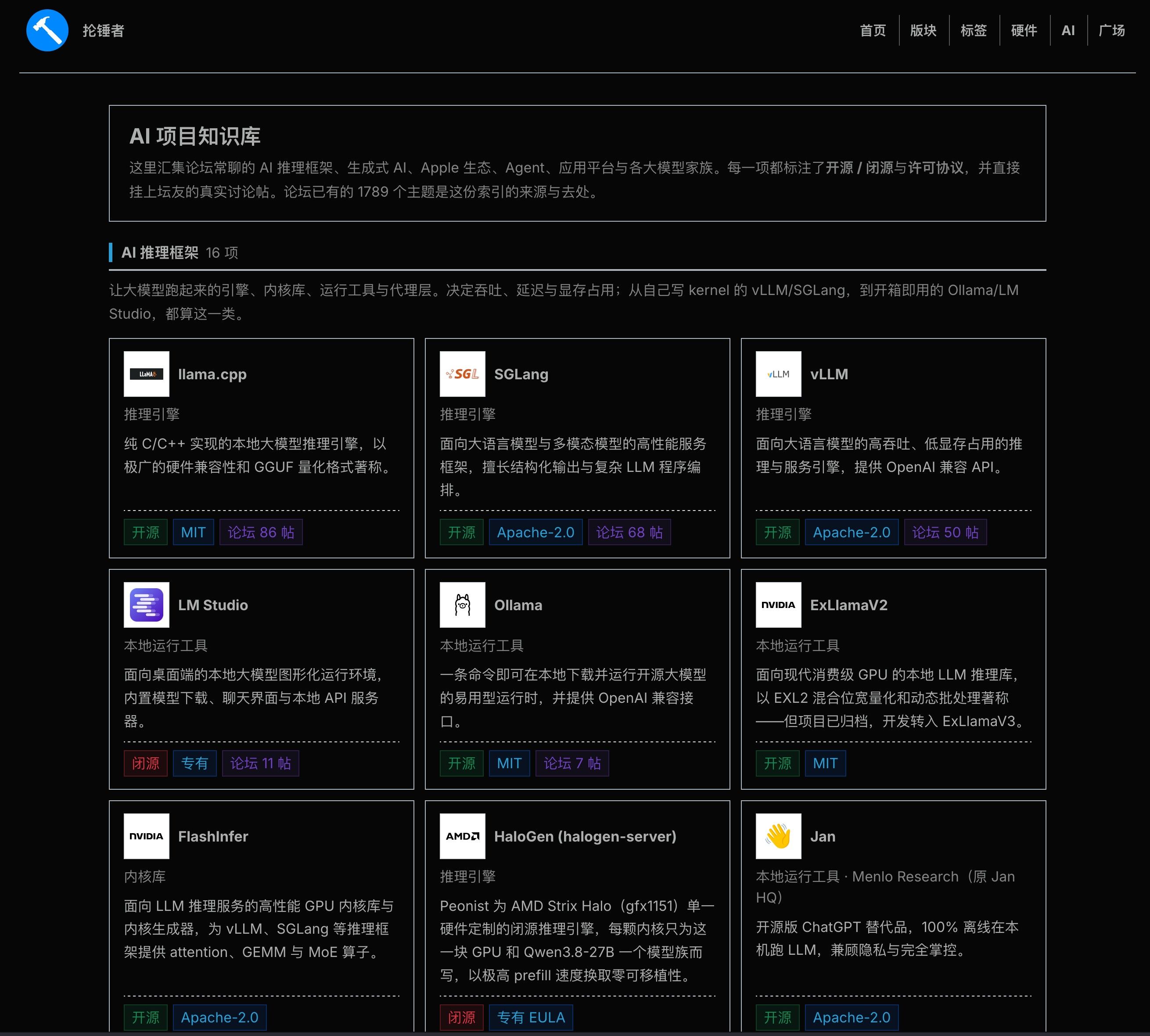 lcz论坛开源项目页面