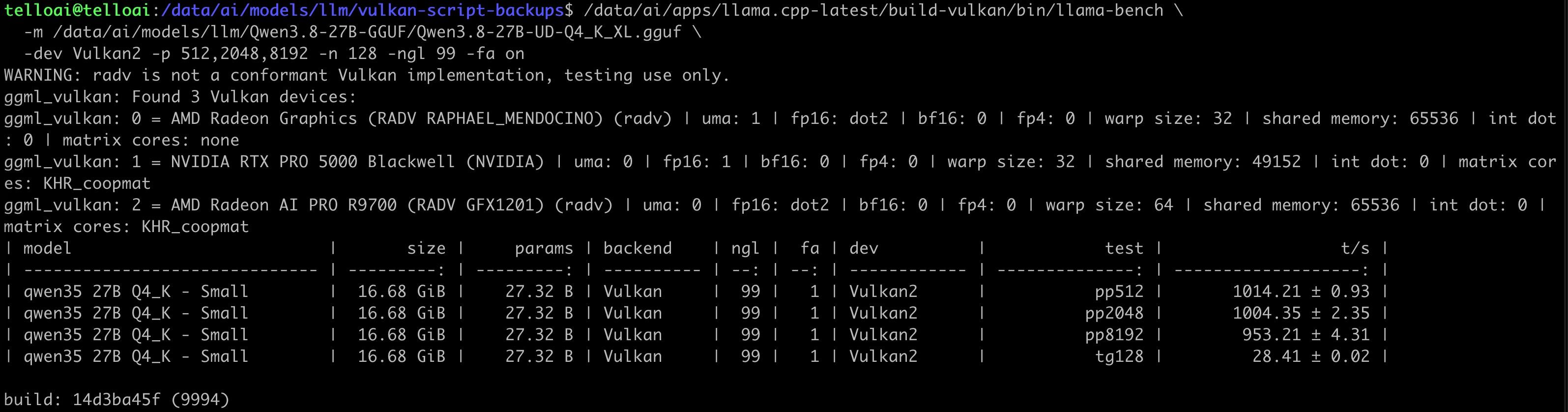 Vulkan 新驱动 26.1.7