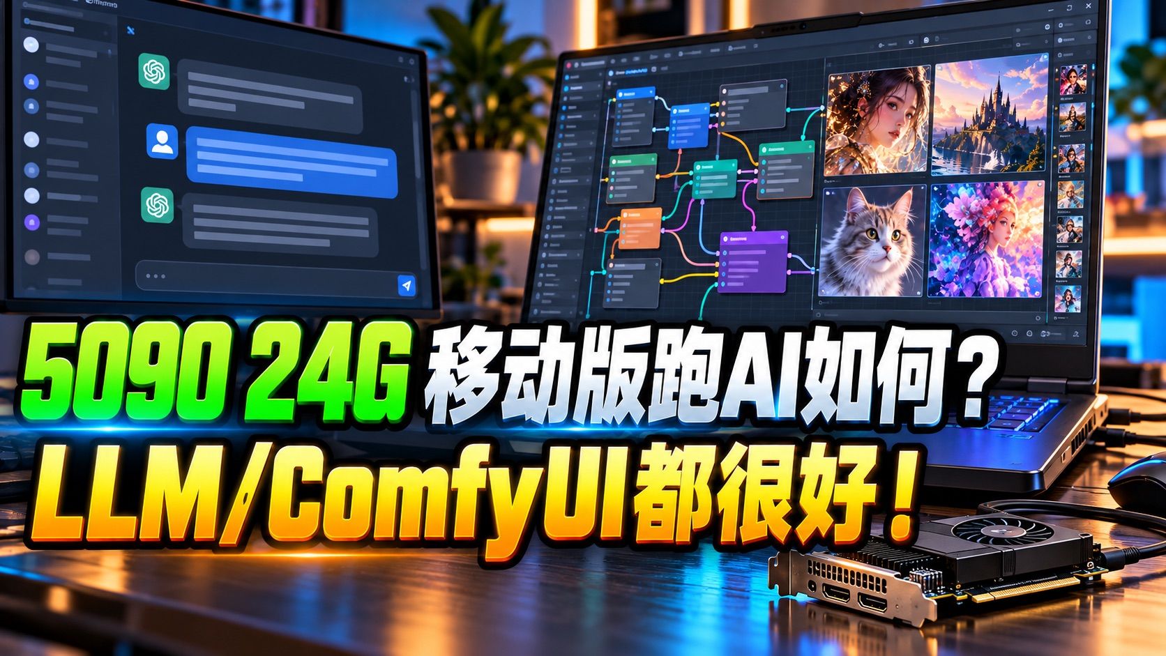 5090 24G移动版跑AI如何.jpeg