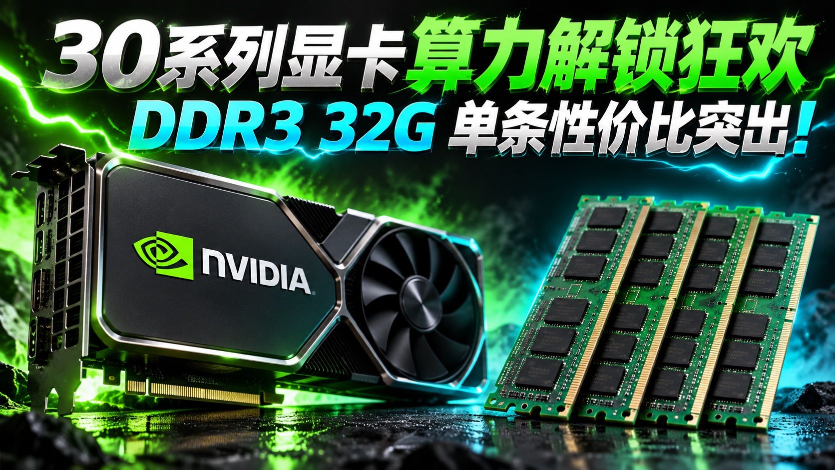 30系列显卡算力解锁 DDR3 32G 内存条性价比高.jpeg