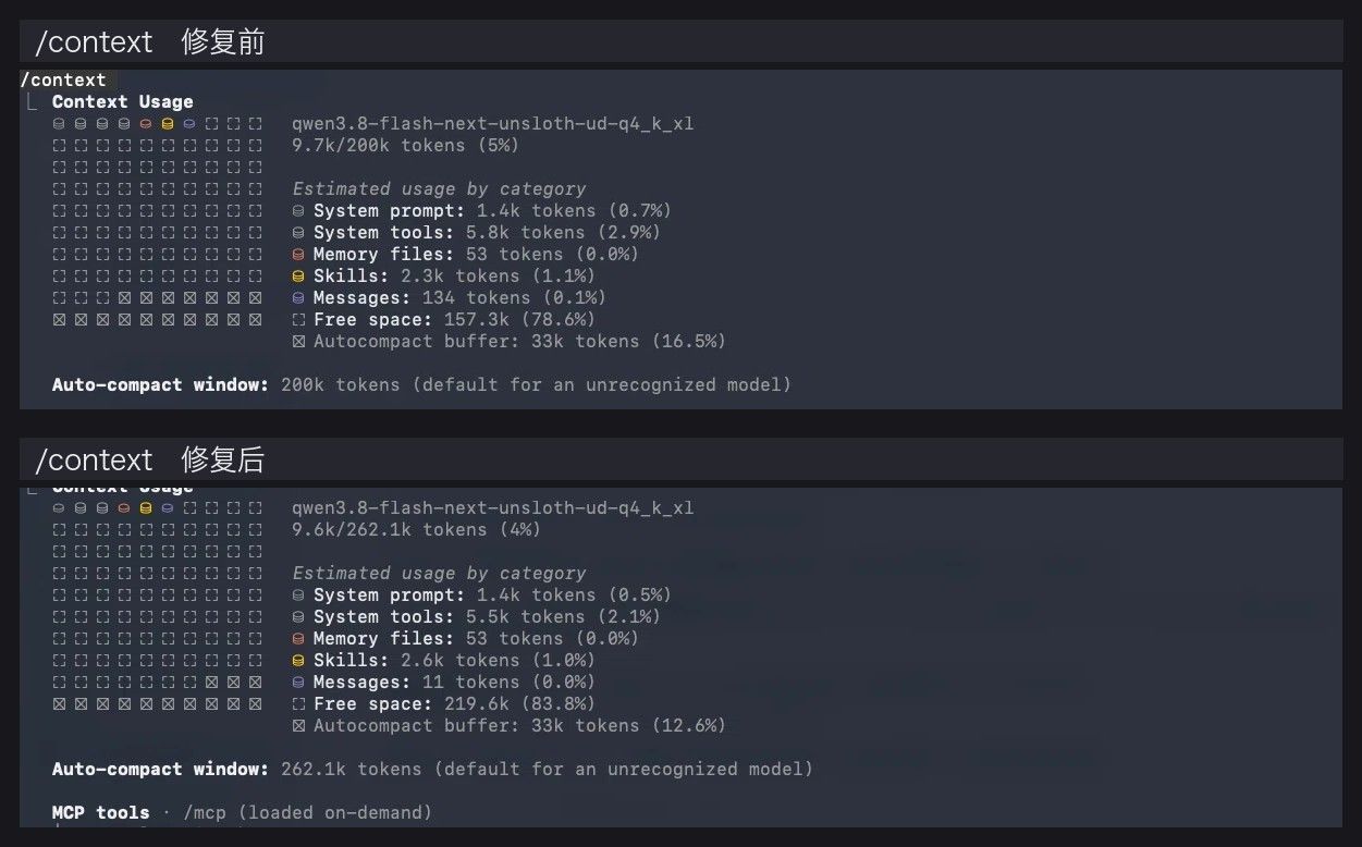 把 Strata+qwen3.8-flash-next-unsloth-ud-q4_k_xl 接进 Claude Code的五个坑 | 抡锤者