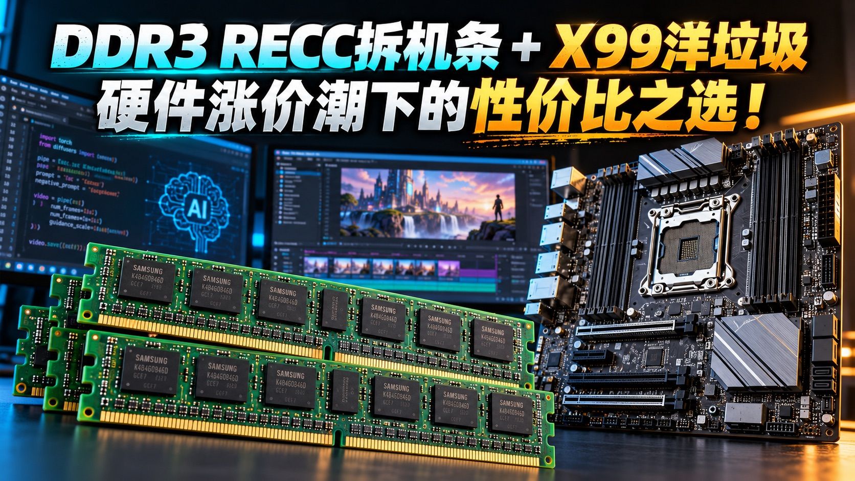 DDR3洋垃圾+X99.jpeg